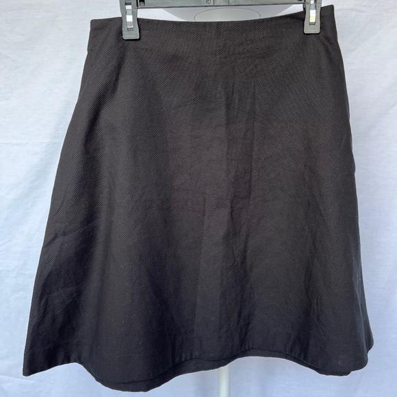 Acne Studios Dresses & Skirts - Acne Studios (L) A-line black cotton skirt with 4 pockets!